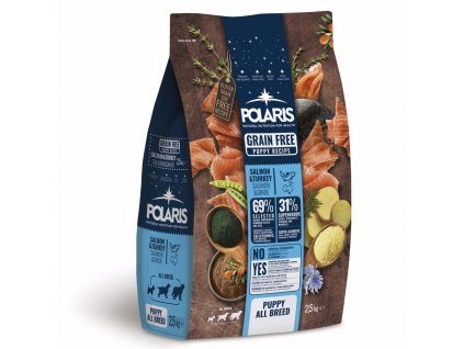 Polaris Dog Puppy All losos & krůta 2,5 kg