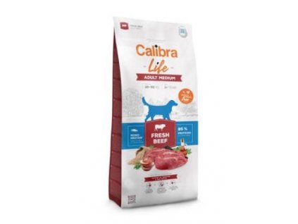 Calibra Dog Life Adult Medium Fresh Beef 2,5kg