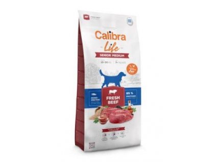 Calibra Dog Life Senior Medium Fresh Beef 2,5kg