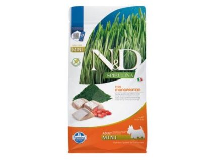 N&D SPIRULINA DOG Adult Mini Herring & Wolfberry 2kg