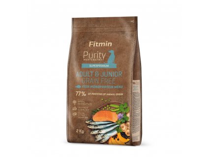 Fitmin Dog Purity GF Adult&Junior Fish Menu 2 kg