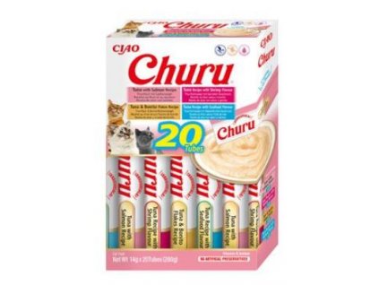 Churu Cat BOX Seafood Variety 20x40g