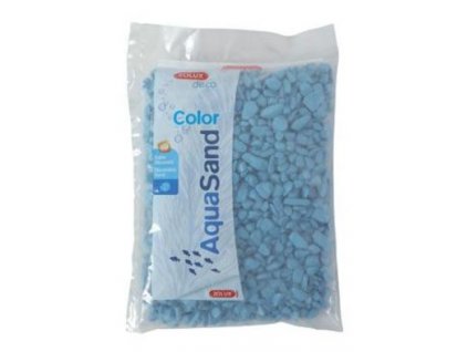 Akvarijní štěrk Color EKAI modrý 1kg Zolux