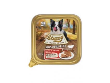 Stuzzy Dog vanička Adult Monoprot. hovězí 100g