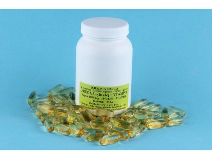 OMEOMEGA 3 a VITAMÍN E pro psy Tabl. 1000 mg 125 ks