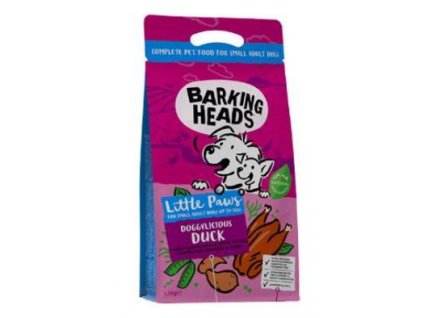 BARKING HEADS Little Paws Fuss Pot Duck 1,5kg