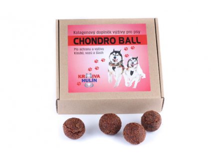 Chondro Ball Kolagenový doplněk výživy pro psy krabička 500 g
