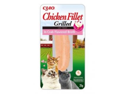 Churu Cat Chicken Fillet in Crab Flavored Broth 25g