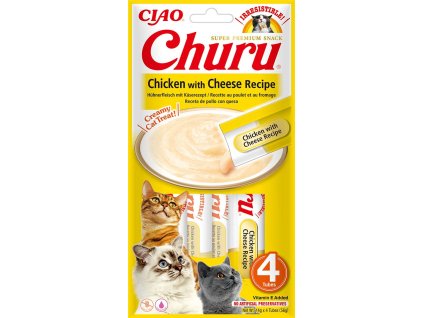 Churu Cat Chicken with Cheese Recipe 4x14g