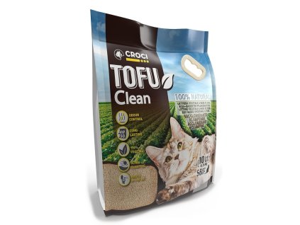 Croci Tofu Clean Litter podestýlka 10 l (4,5 kg)