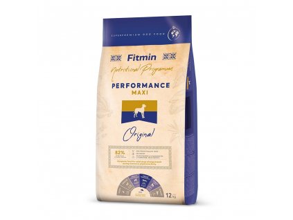 Fitmin Dog Maxi Performance 12 kg granule pro psy v zátěži