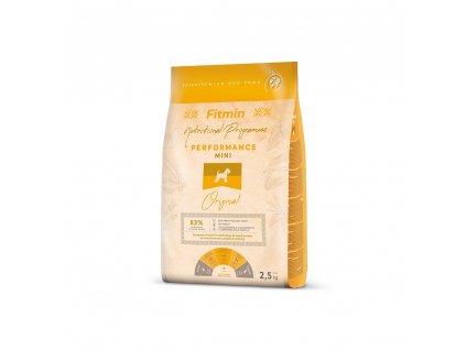 Fitmin Dog Mini Performance 2,5 kg granule pro psy malých plemen v zátěži