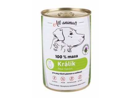 All Animals DOG králík mletý 400g