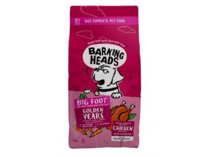 BARKING HEADS Big Foot Golden Years Chicken 12kg