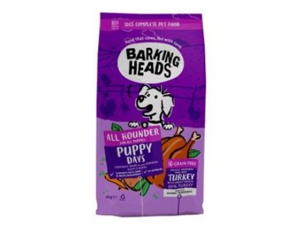 BARKING HEADS All Hounder Puppy Days Turkey 6kg