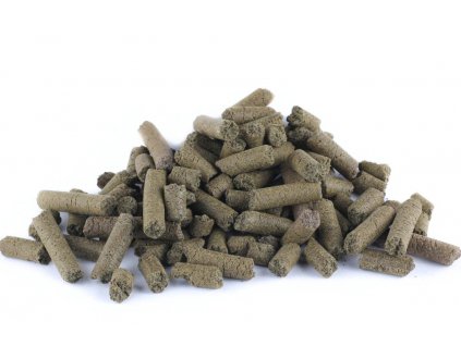 Konopné granule výlisky krmné 13 mm 5 kg Krmiva Hulín