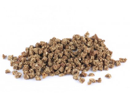 Krmiva Hulín Jehněčí kostky sušené maso pro psy cca 10 mm 100 g