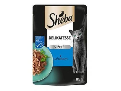 Sheba kapsa s tuňákem v želé 85g