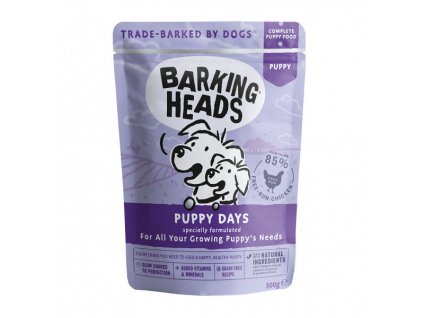 BARKING HEADS Puppy Days kapsička 300g