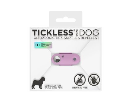 TICKLESS® Mini Nabíjecí ultrazvukový odpuzovač klíšťat pro psy a kočky Organ purple