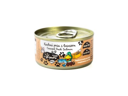 Lyopro CAT konz. Kachní prsa s lososem 85g