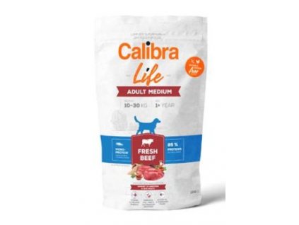Calibra Dog Life Adult Medium Fresh Beef 100g