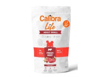 Calibra Dog Life Adult Small Fresh Beef 100g