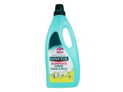 SANYTOL čistič na podlahy dezinfekční citron 1l
