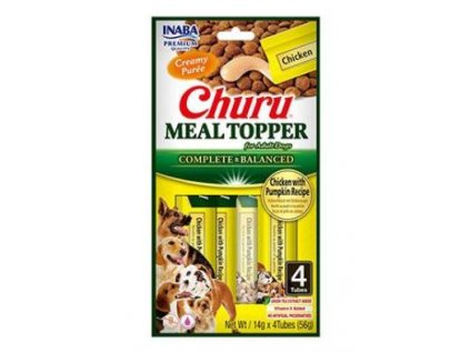 Churu Dog Meal Topper Chicken with Pumpkin Recipe4x14g