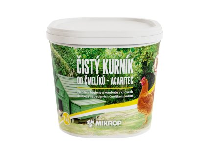 Mikrop Čistý kurník od čmelíků Acaritec 1kg