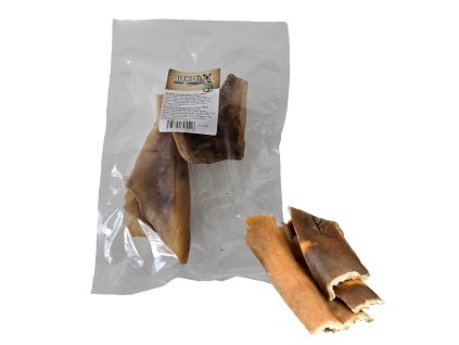 Kůže z hovězí hlavy sušená JUKO 15 cm (100 g)