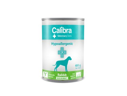 Calibra VD Dog konz. Hypoallergen. Rabbit&Insect 400g