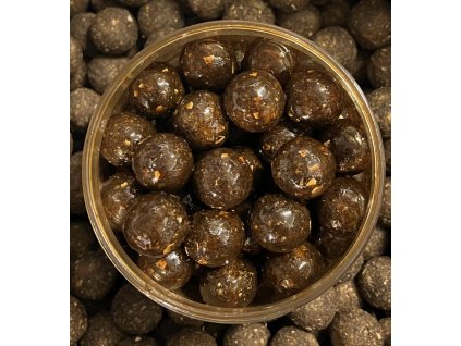 Boilies Boostrované Crazy Food Krab dóza 20 mm 500 ml