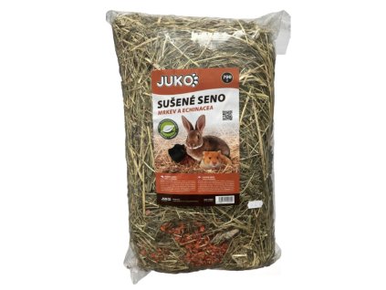 Seno neřezané s mrkví a echinaceou 700 g