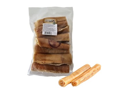 Rolovaná kůže žvýkačka sušená JUKO 12 cm (10 ks)