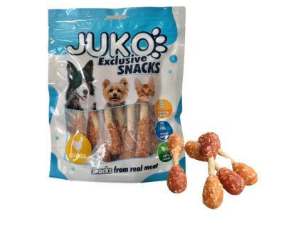 Chicken & Duck with Rice Dumbbell JUKO Snacks 250 g