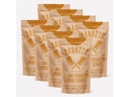 Barazzo Jerky Pork Honey Mustard 8x125g