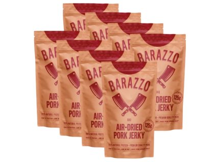 Barazzo Jerky Pork BBQ 8x125g