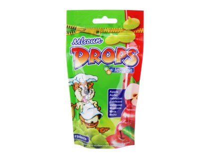 Pochoutka hlodavec Mlsoun jablečné dropsy 75g