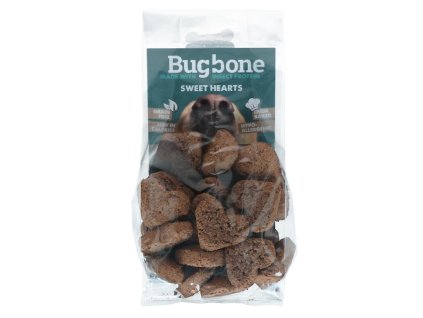 Pochoutka pes Bugbone Sweethearts s hmyzem 24x7,5g