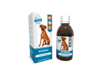 Detoxikace sirup pro psy TOPVET 200ml