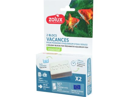Blok krmný HOLIDAY pro akv.ryby 2x40g Zolux