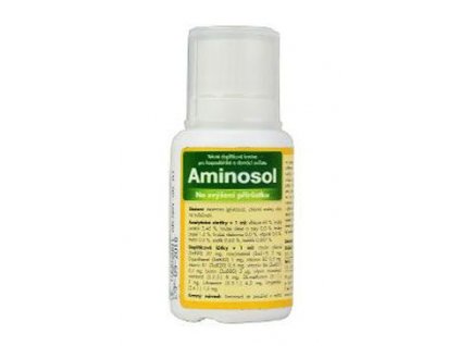 Aminosol sol 30ml při zvýšené zátěži zvěře v období růstu reprodukce při vysoké intenzitě snášky