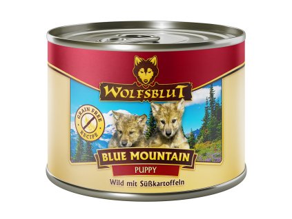 Wolfsblut Dog Puppy Blue Mountain konz. 200g