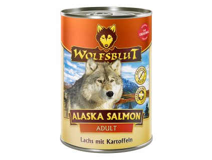 Wolfsblut Dog Adult Alaska Salmon konz. 395g