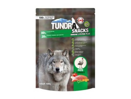 TUNDRA dog snack Turkey Immune Systeme 100g