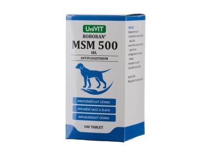 Roboran MSM 500 pro psy 100tbl