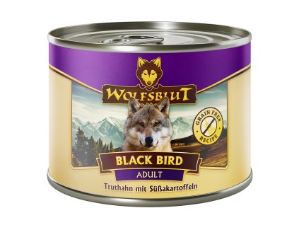 Wolfsblut Dog Adult Black Bird konz. 200g