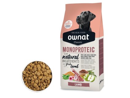 OWNAT CLASSIC DOG MONOPROTEIC Lamb 12kg