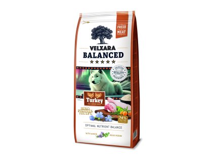 Velxara Balanced FM Dog Senior Monoprot.Turk&Rice 750g